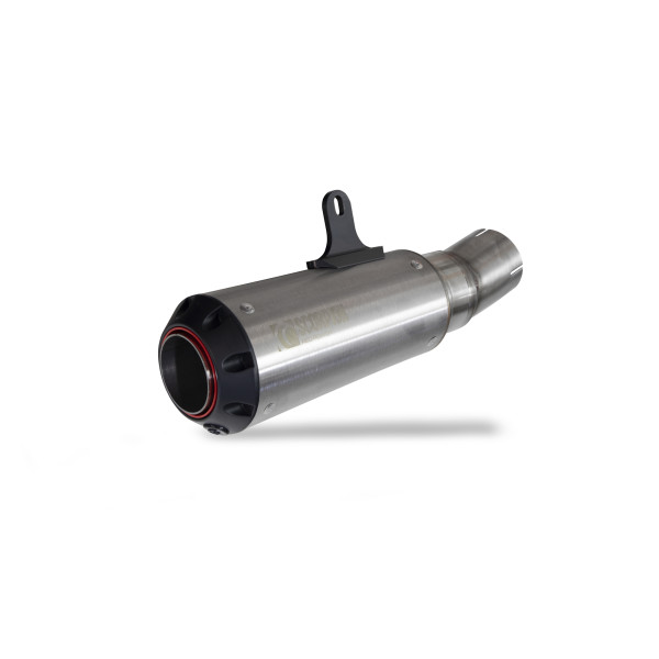 Scorpion Exhaust BMW S1000 R 2021 - 2024 Red Power Slip-on Brushed Stainless Steel Sleeve